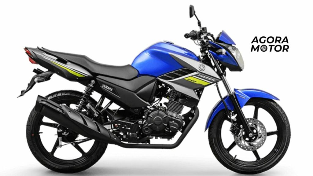 Foto de uma 250 fazer 2010 azul