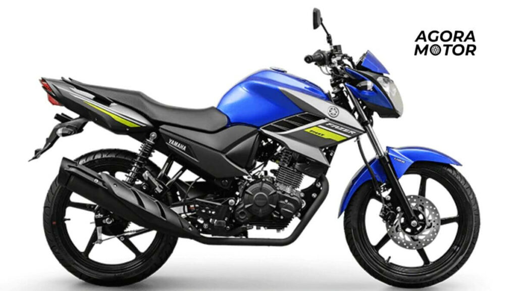 Foto de uma 250 fazer 2017 azul