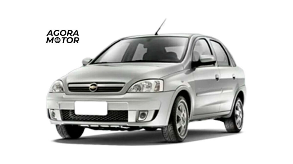 Foto de um Corsa 2003 prata