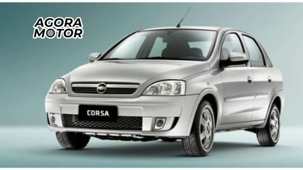 Foto de um Corsa 2011 cinza