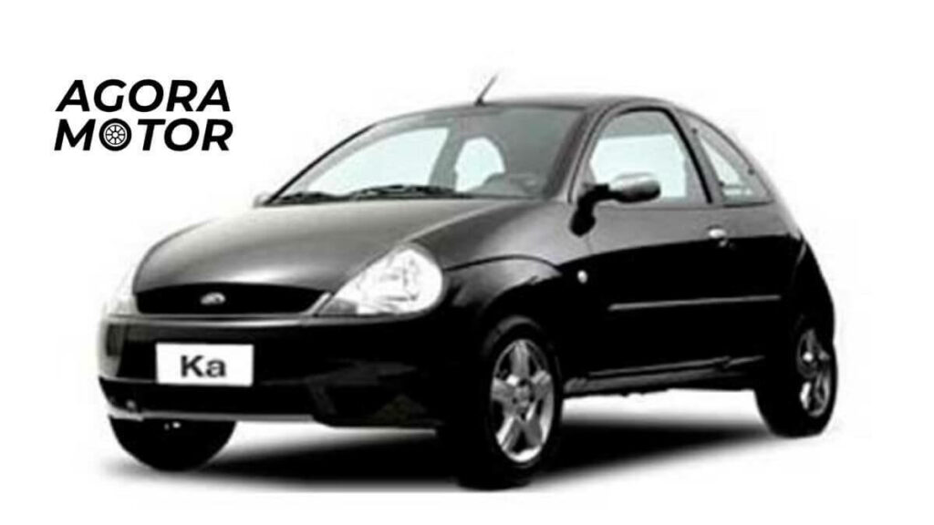 Foto de um Ford Ka 2006 da cor preta