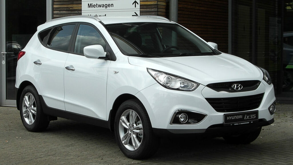 Foto frontal de um IX35 2012 Tabela FIPE