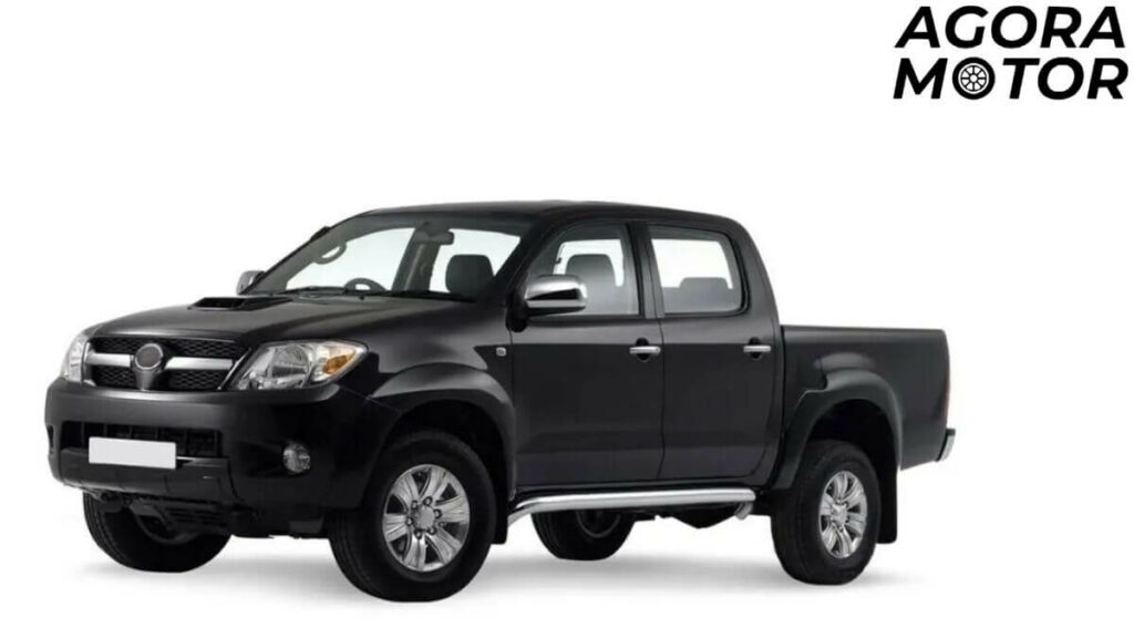Foto de uma Hilux 2009