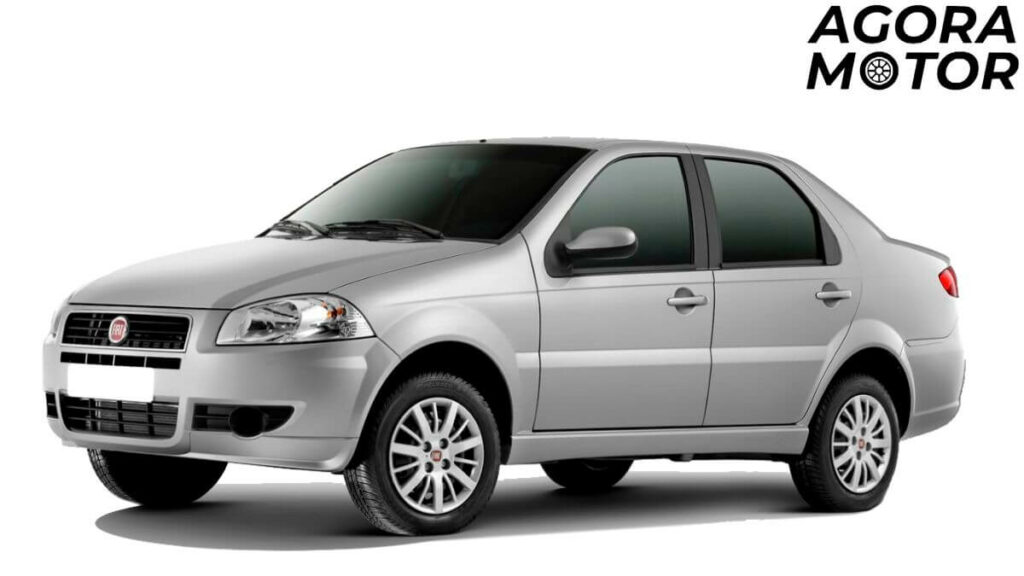 Foto de um Siena 2006 prata