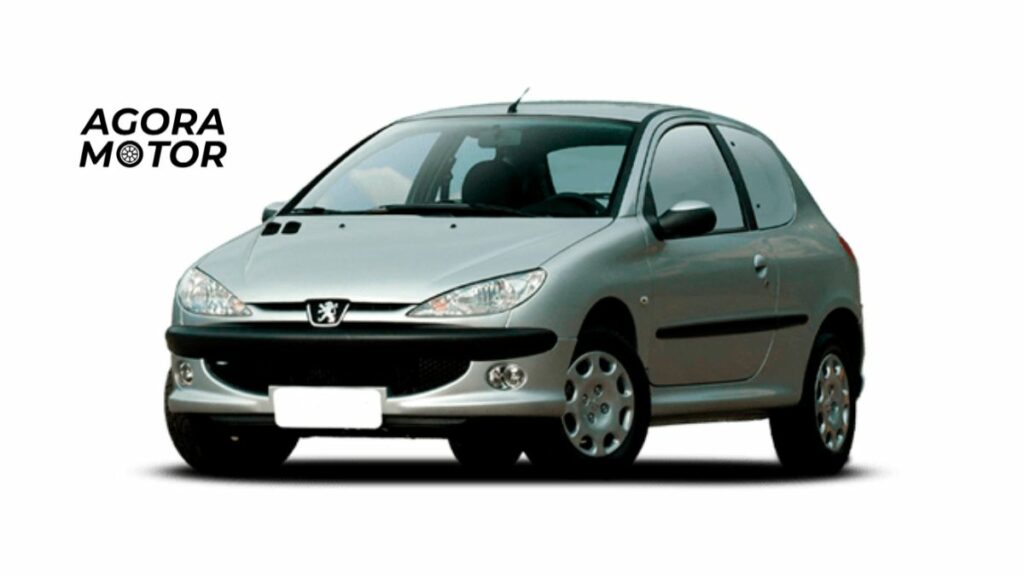 foto de um 206 2007 prata