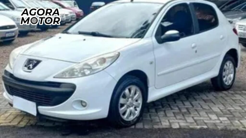 foto de um 207 2010 branco