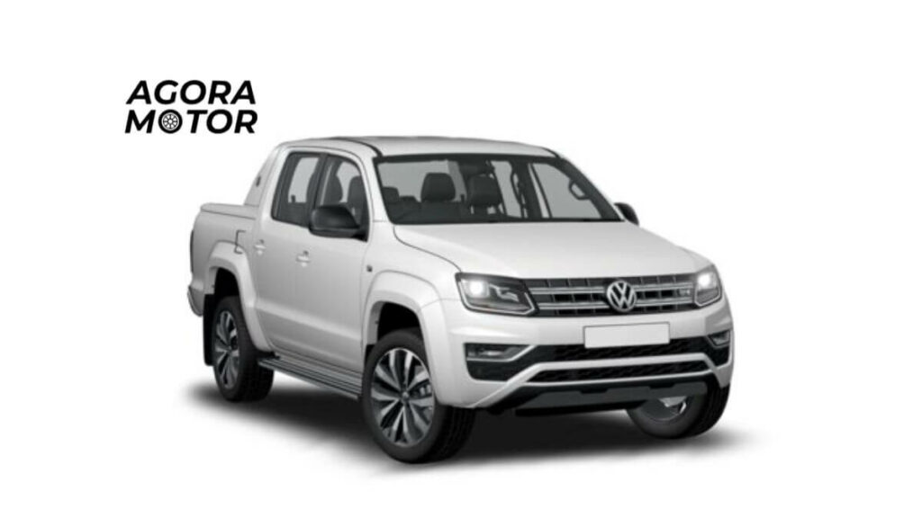 foto de uma amarok zero km branca