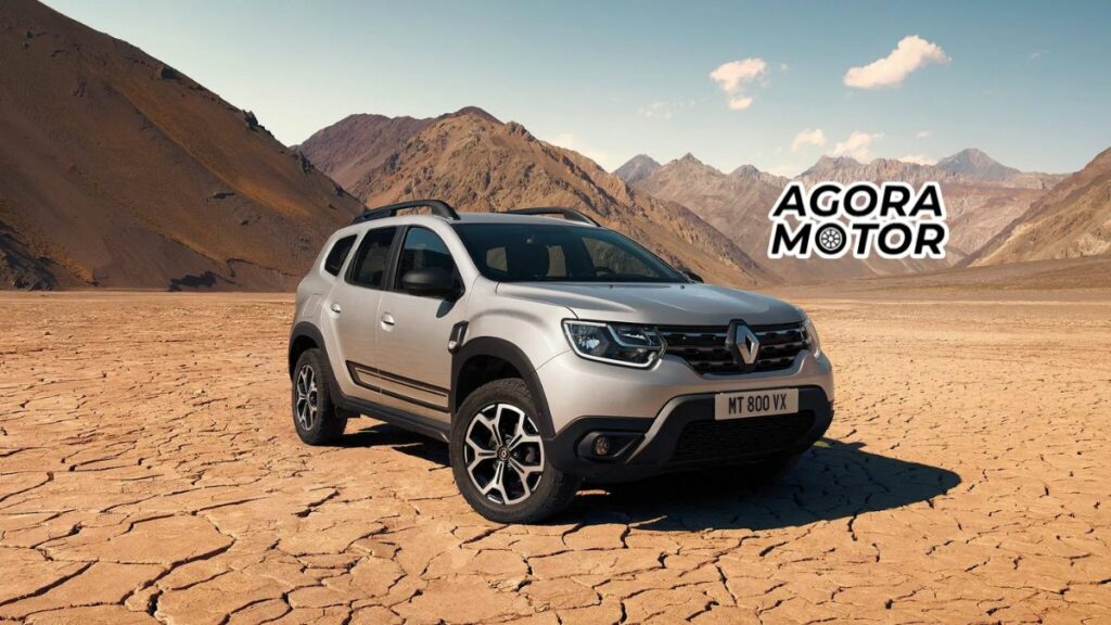 foto de uma duster zero km cinza