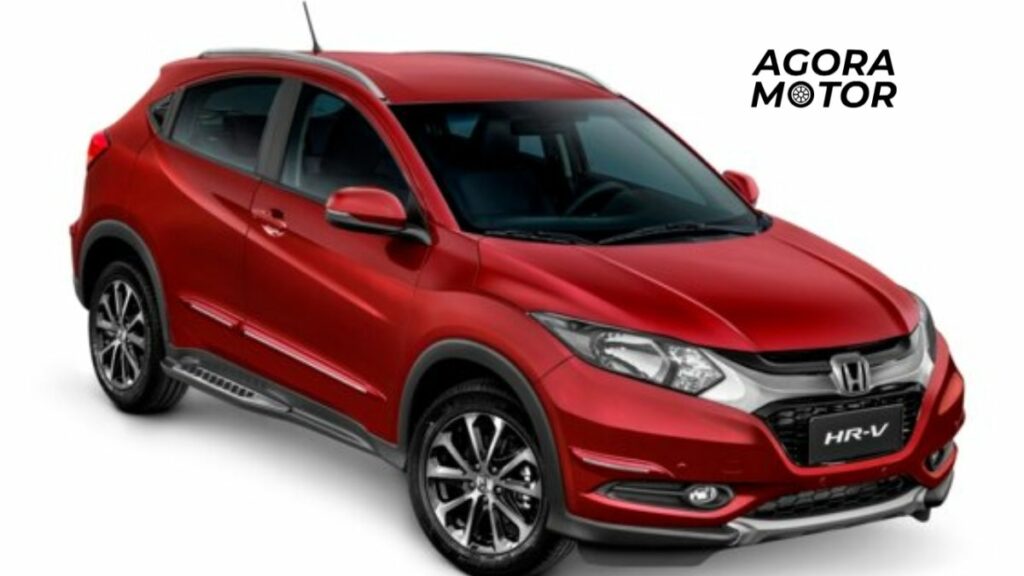 foto de uma hrv zero km vermelha