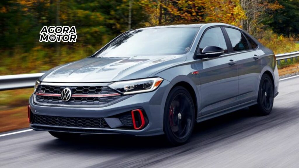 FOto de um jetta zero km azul