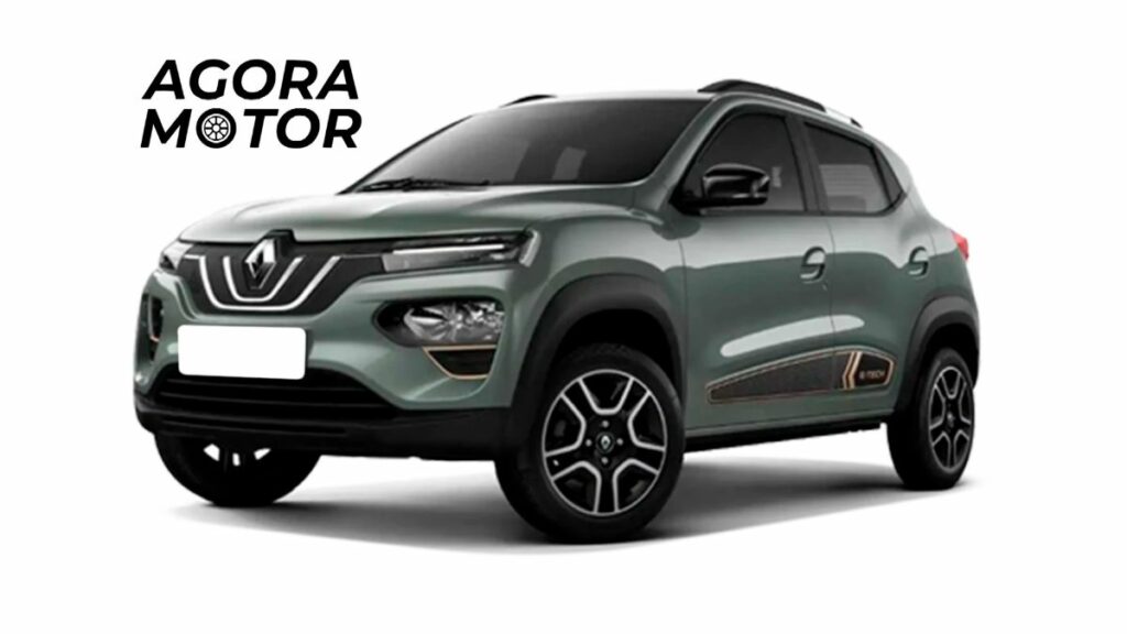 foto de um kwid 2020 verde