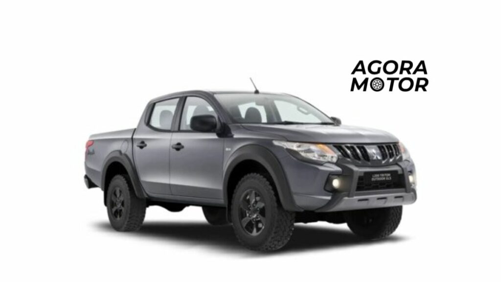 foto de um l200 2007 cinza