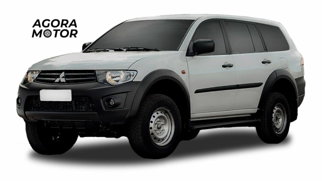 foto de uma pajero 2001 branca