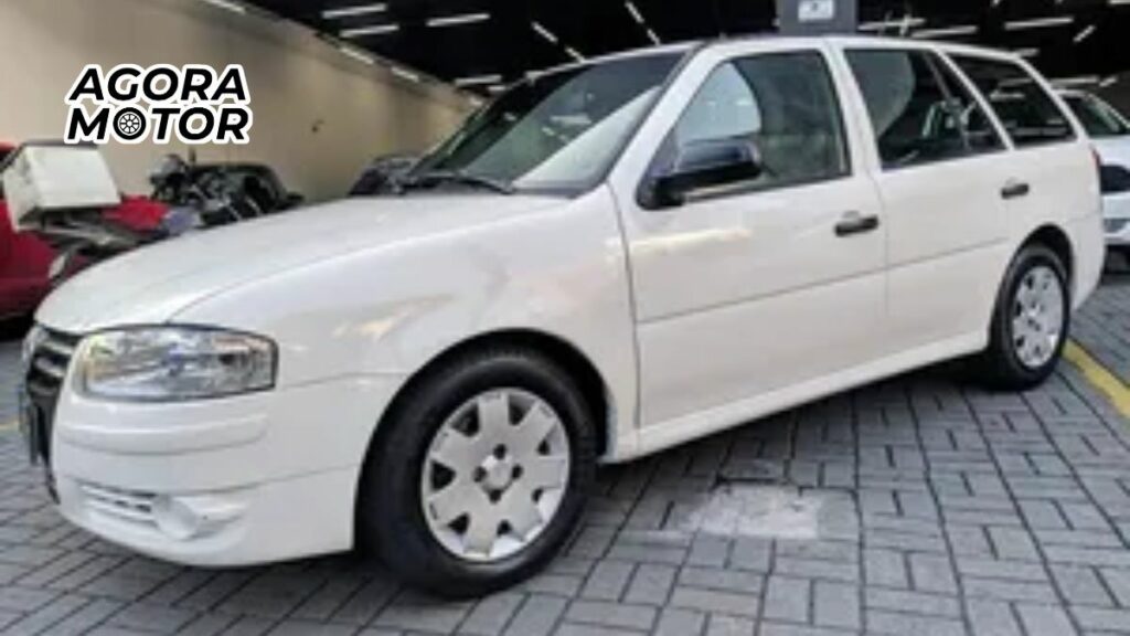 foto de uma parati 2009 branca