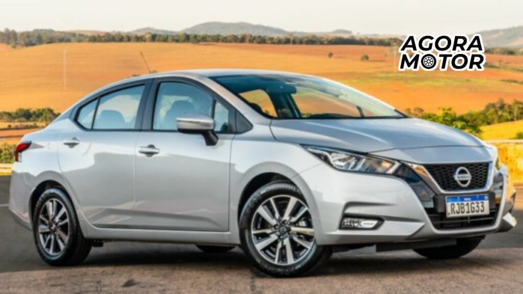 Foto de um versa zero km prata