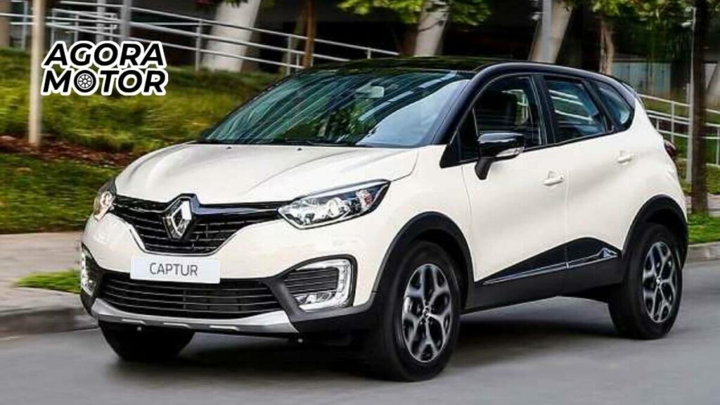 Foto de um Renault Captur 2018 branco