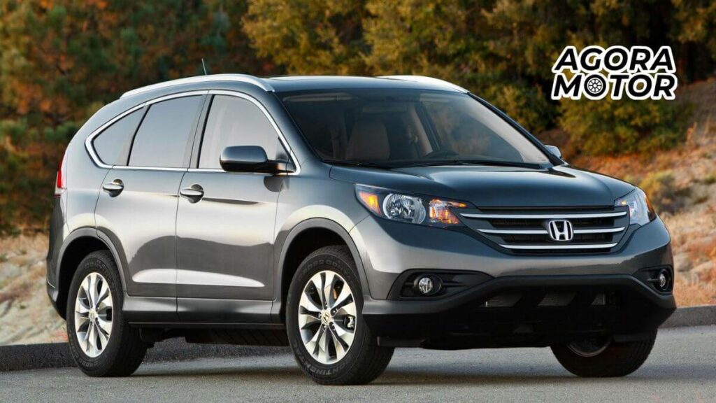 Foto de um CRV 2015 cinza