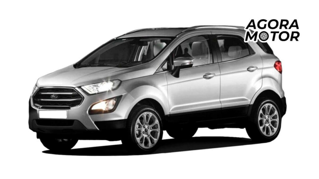 Foto de uma EcoSport 2020 cinza