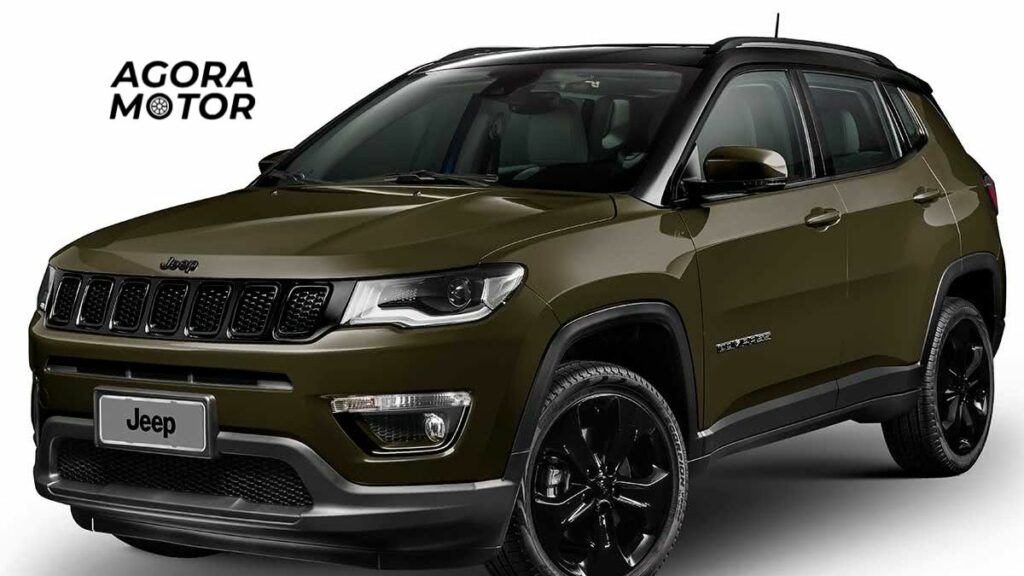 foto de um jeep compass 2021 preto