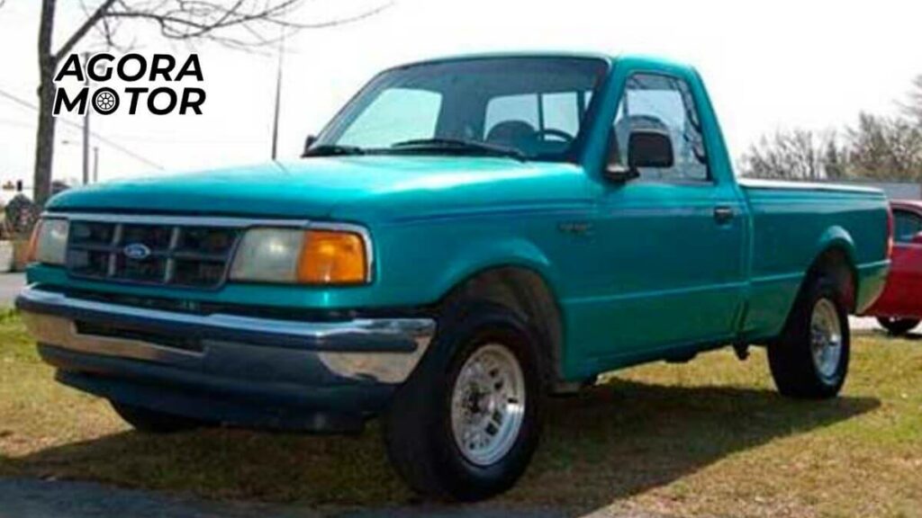Foto de uma Ranger 1997 verde