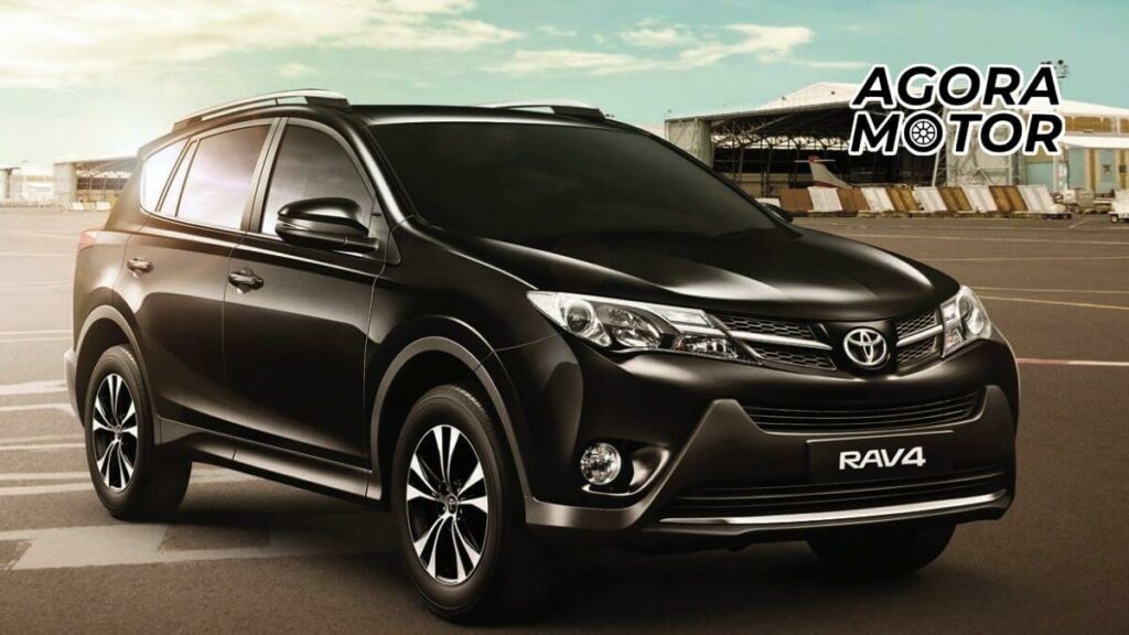 Foto de uma RAV4 2014 preta