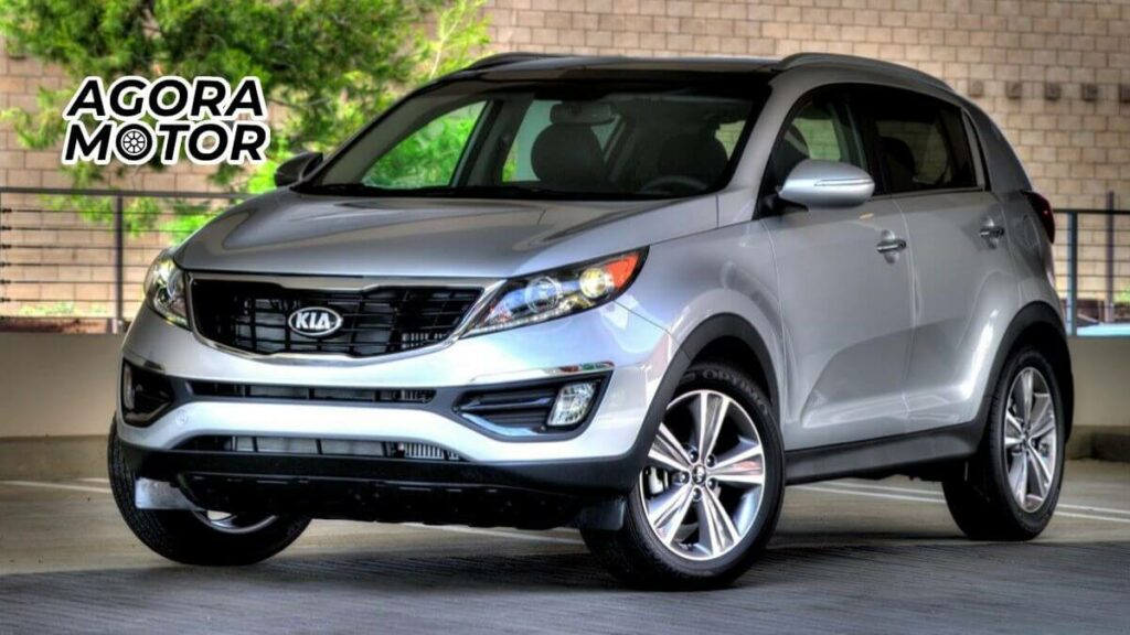 Foto de um Sportage 2014 prata