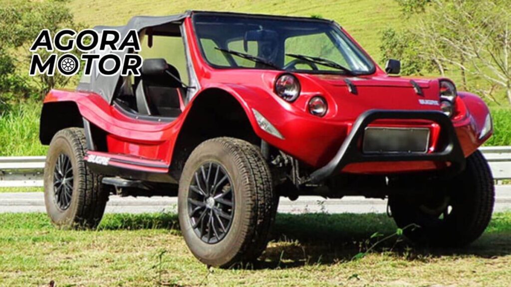 Foto de um Bugre Buggy Zero Km Vermelho