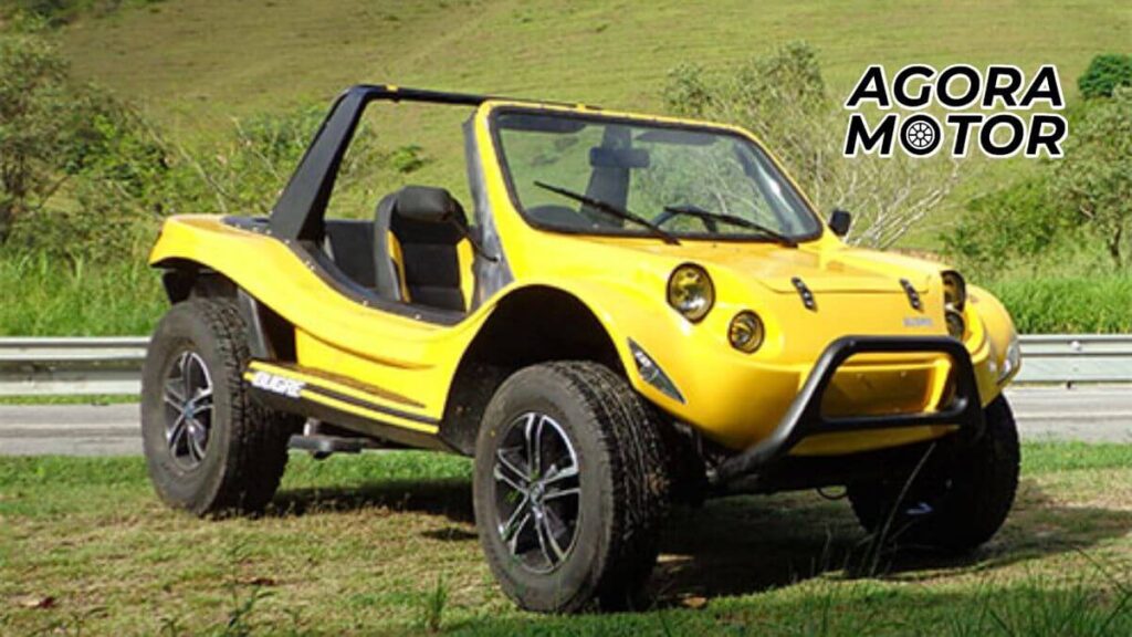 Foto de um Bugre Buggy 2022 amarelo