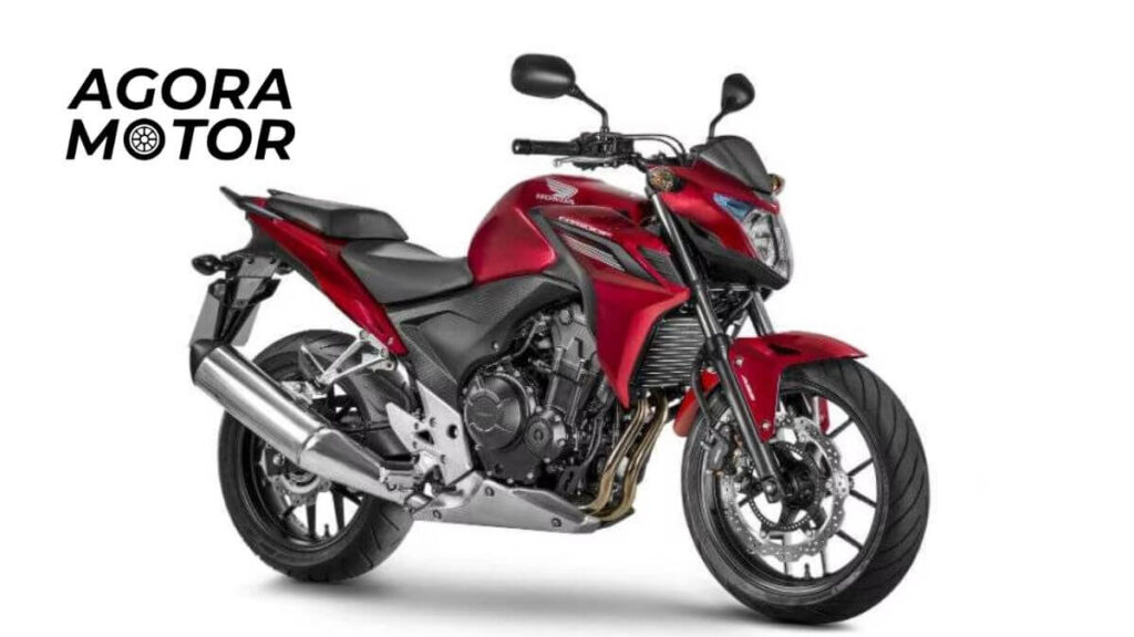 Foto de uma CB 500F 2015