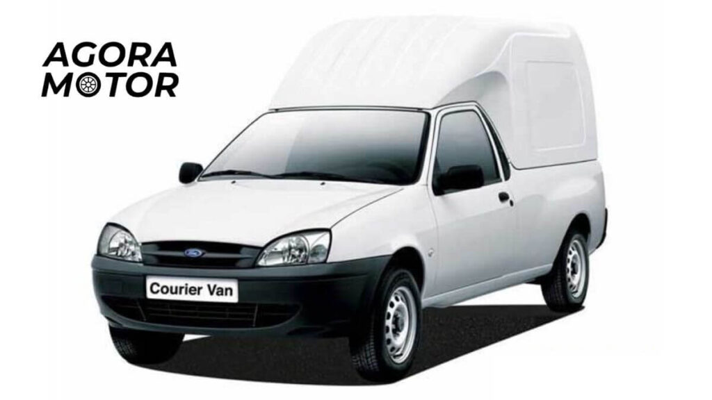 Foto de uma Courier 2012 branca