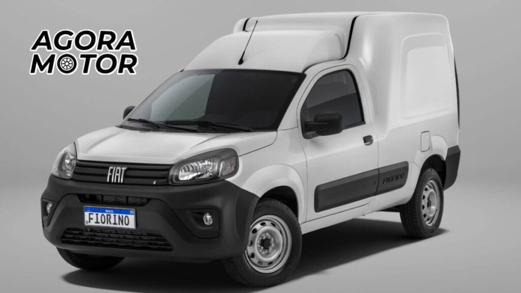 Foto de uma Fiorino 2023 branca