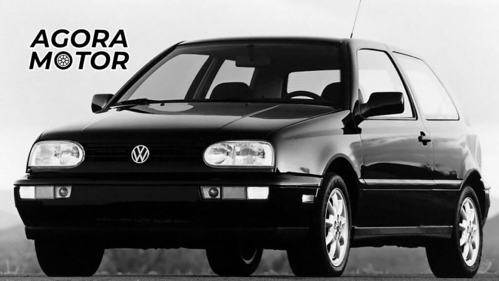 Foto de um Golf 1995 preto