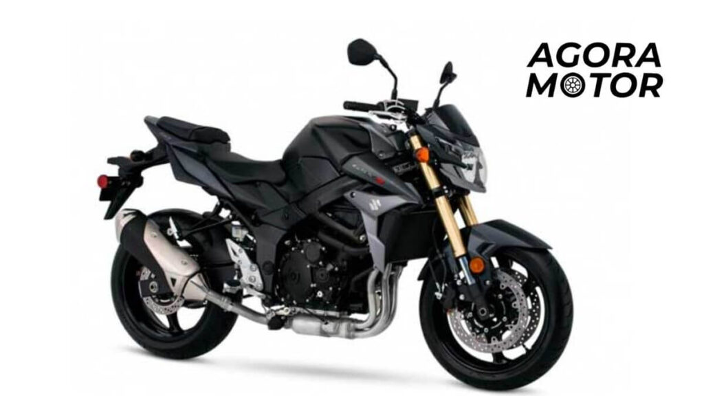 Foto de uma GSR 750 2016 preta