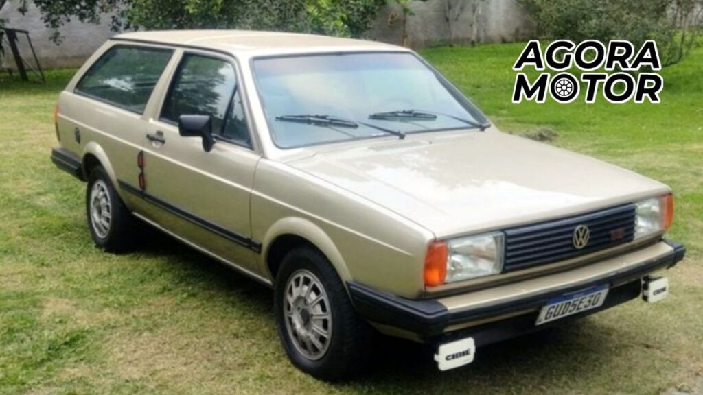 Foto de uma Parati 1986