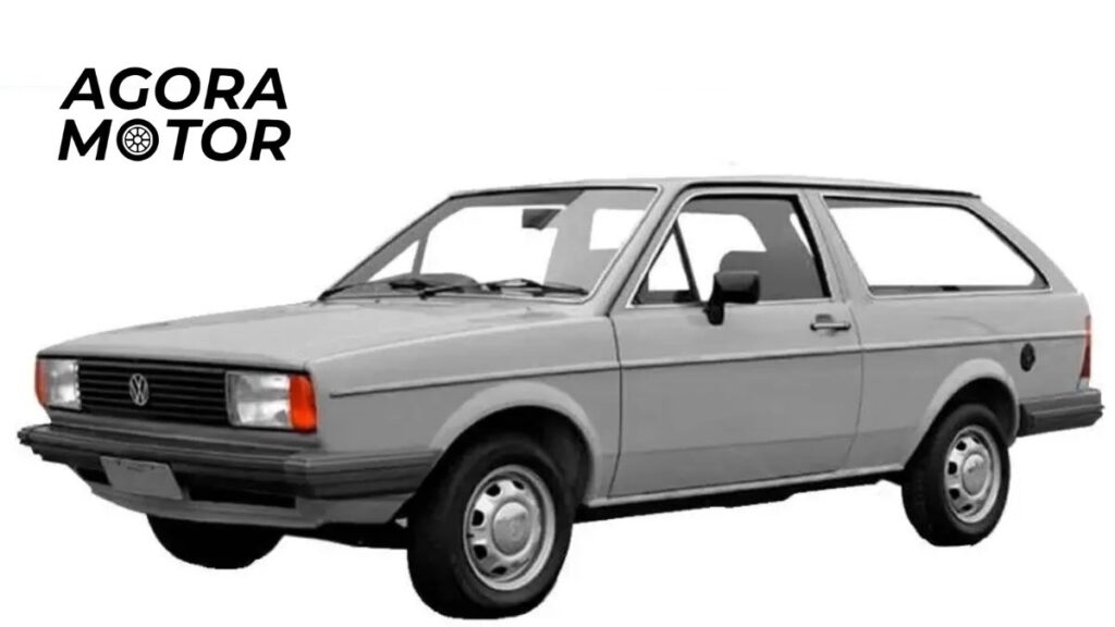 Foto de uma Parati 1987