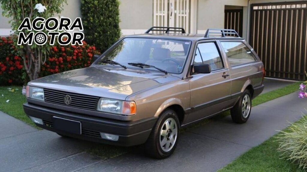 Foto de uma Parati 1990