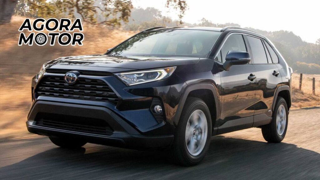 Foto de um RAV4 2019 preto