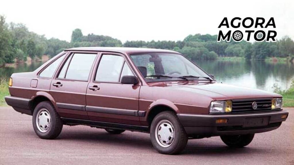 Foto de um Santana 1986