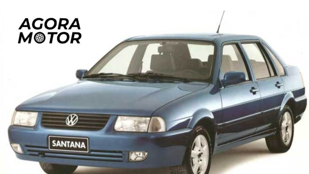 Foto de um Santana 1997