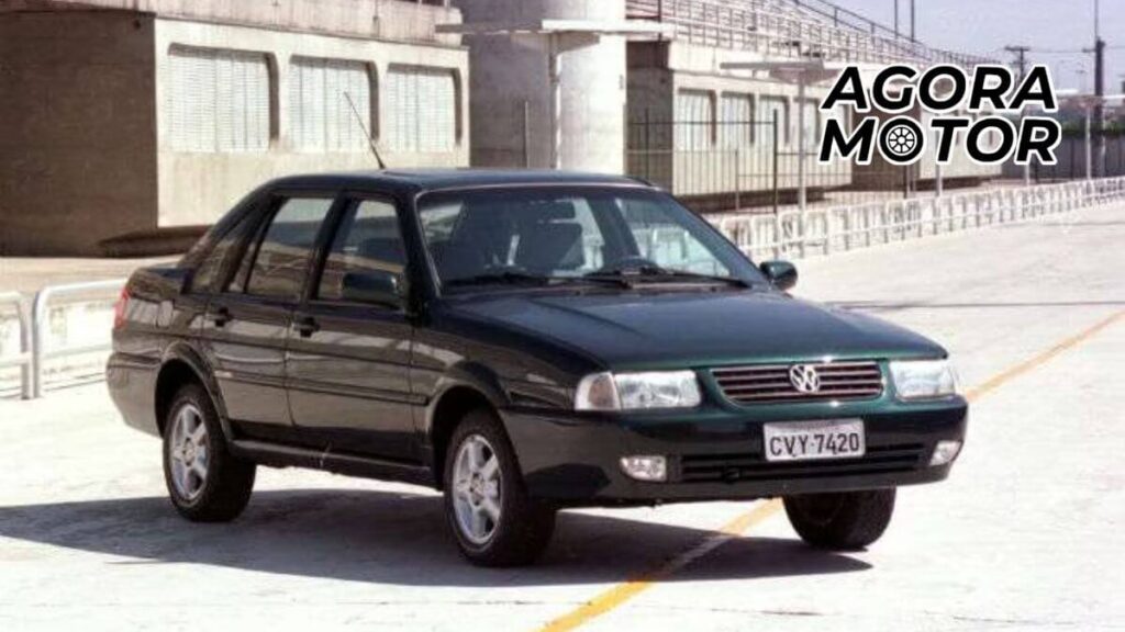 Foto de um Santana 1998