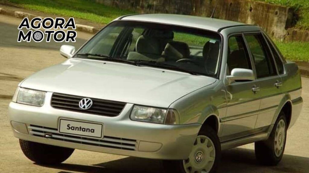 Foto de um Santana 2004