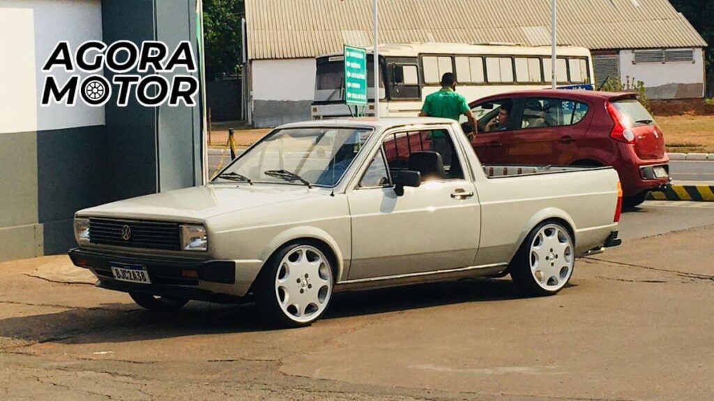 Foto de uma Saveiro 1986