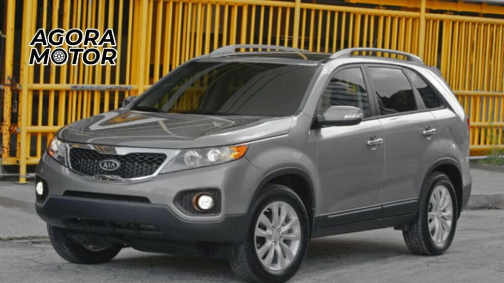 Foto de um Sorento 2011 cinza