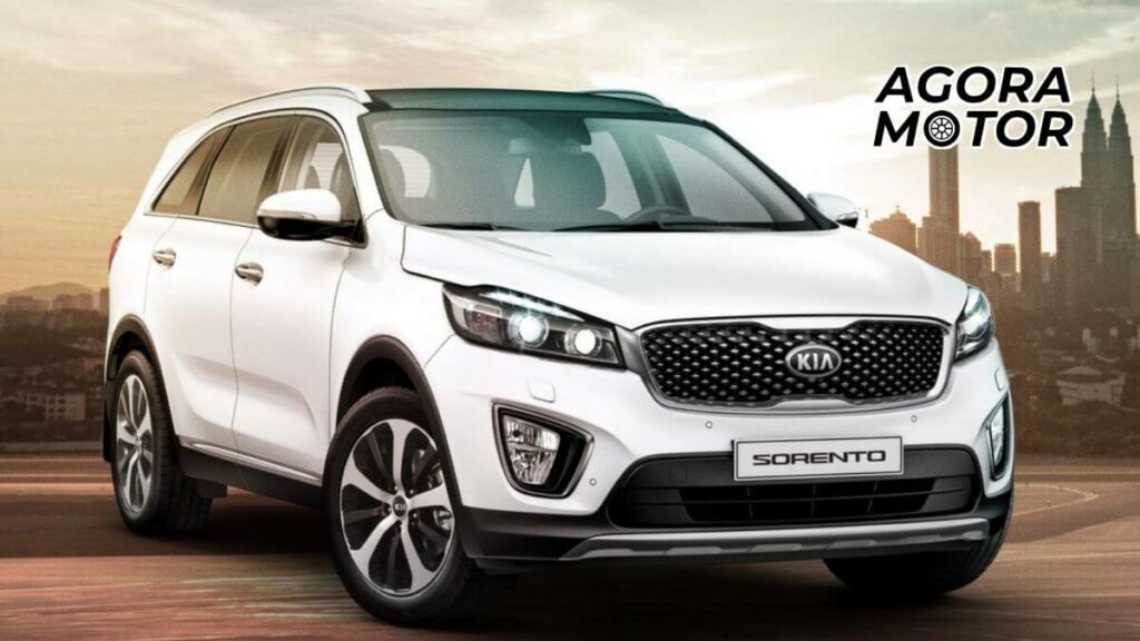 Foto de um Sorento 2016 branco