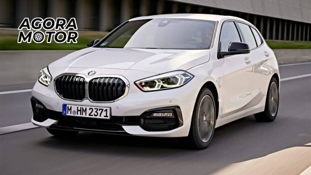 Foto de um BMW 118i 2020 branco