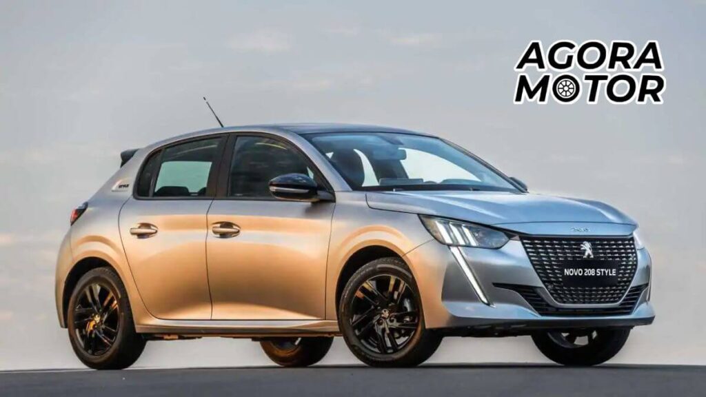 Foto de um Peugeot 208 2023