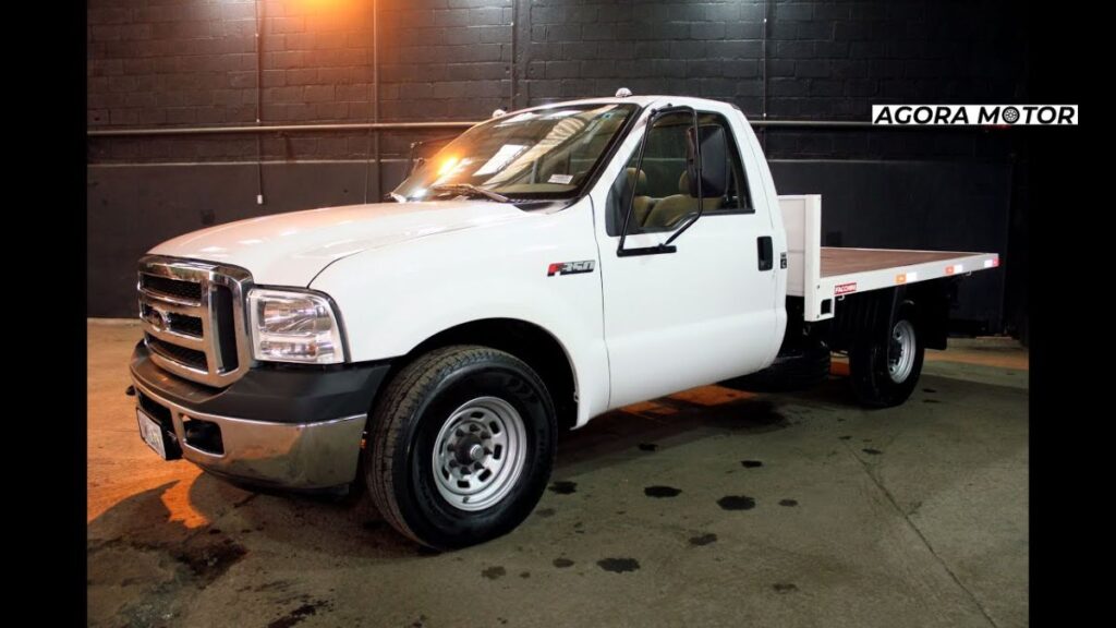 Foto de um F-350 2015 branca