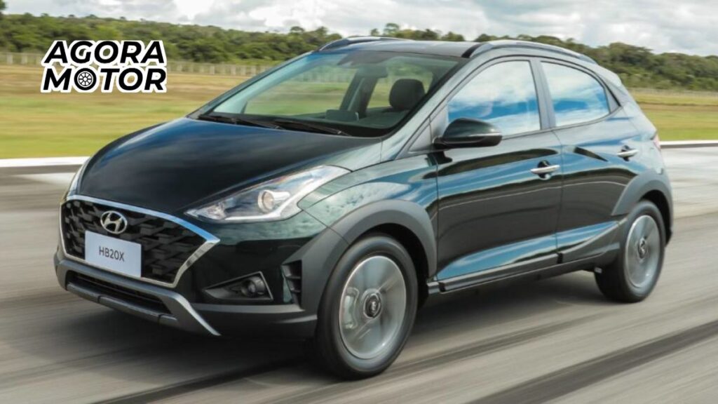 Foto de um Hb20X 2020 preto