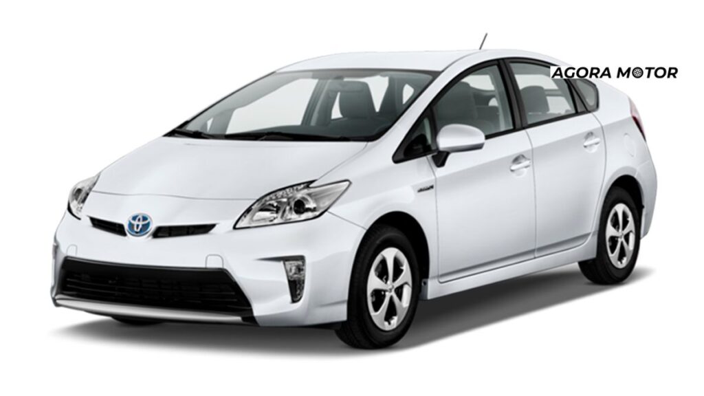 Foto de um Prius 2017 branco