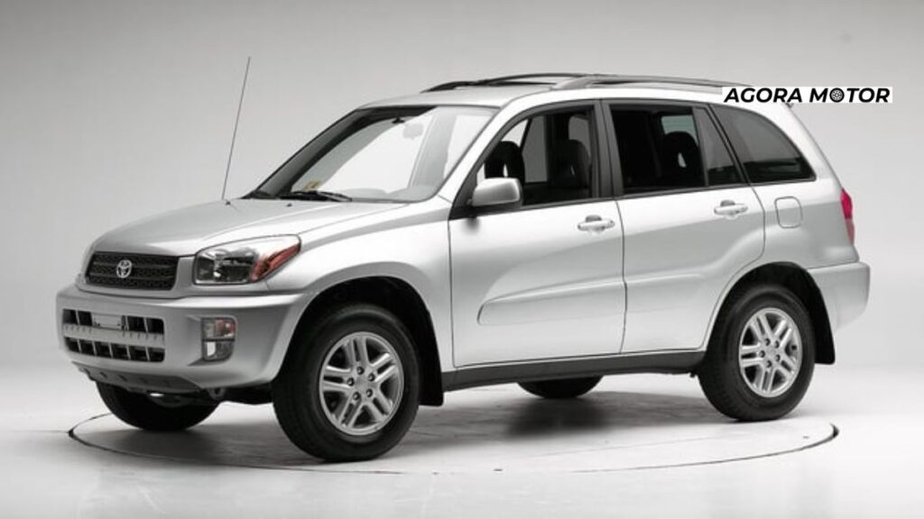 Foto de um RAV4 2003 prata